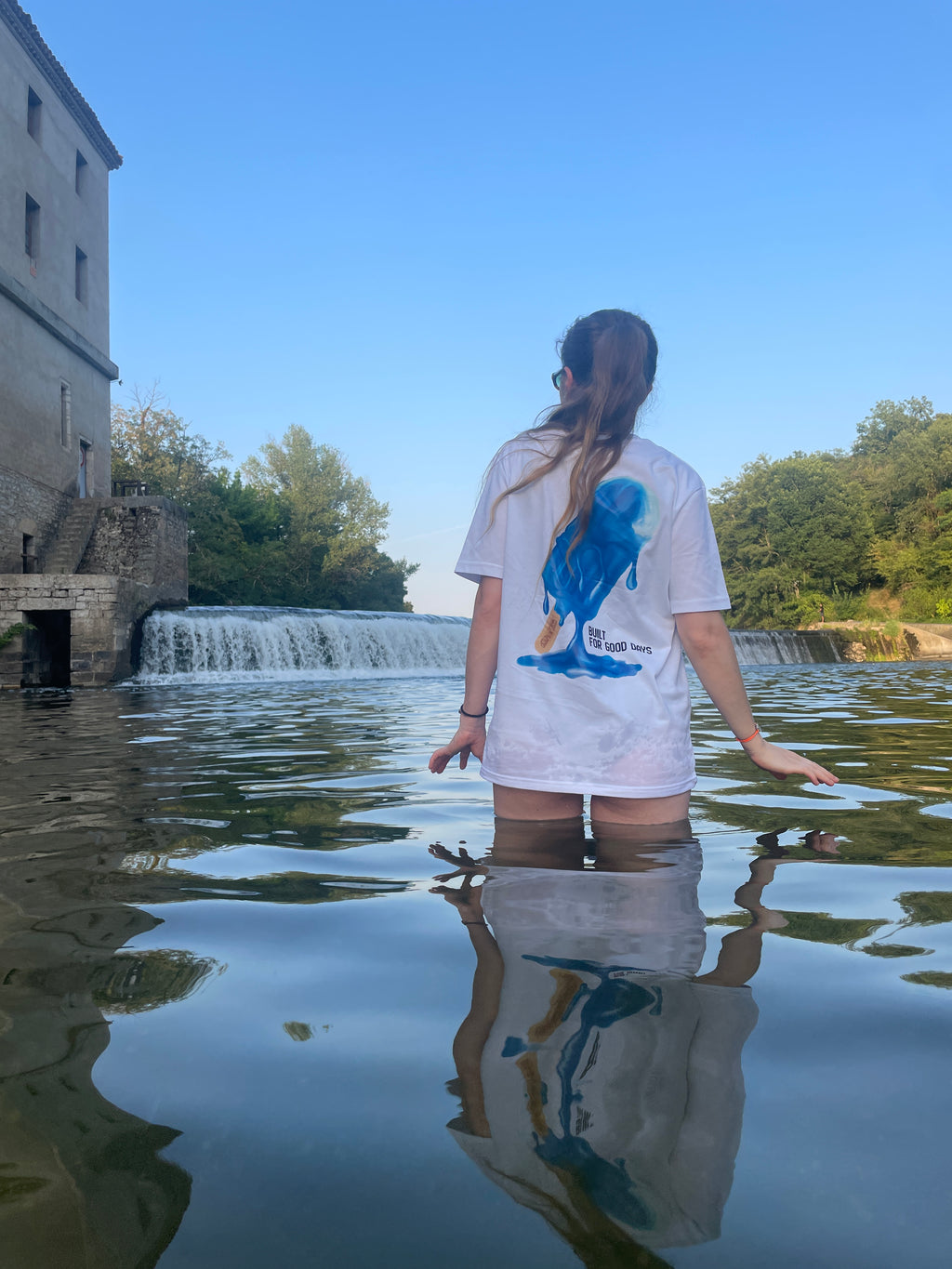 T-shirt glace océan - Built for good days