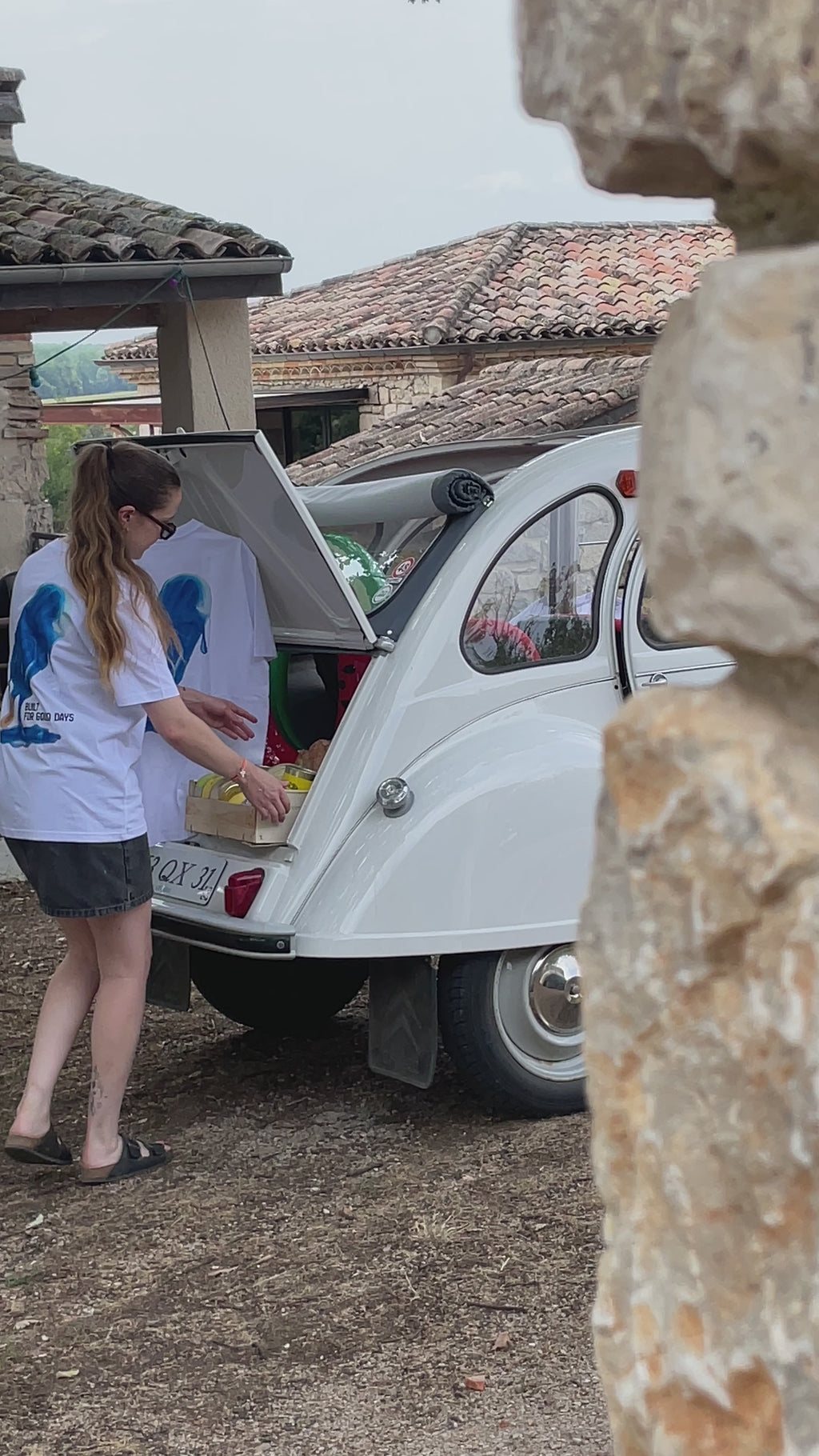 T-shirt glace océan - Built for good days